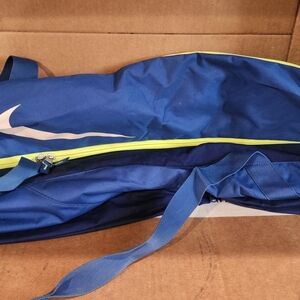 Nike Blue and Yellow Sports Bag